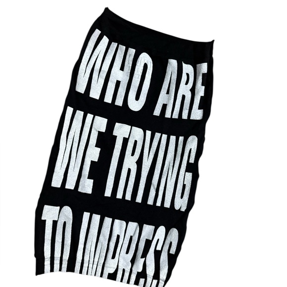 Anna Bolina Black & White Strapless Mini Tube Dress | - XS/S - Picture 4 of 6